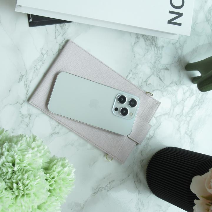 Actual product image PhoneLook Elegant universal smartphone shoulder bag made from vegan leather incl. leather shoulder strap