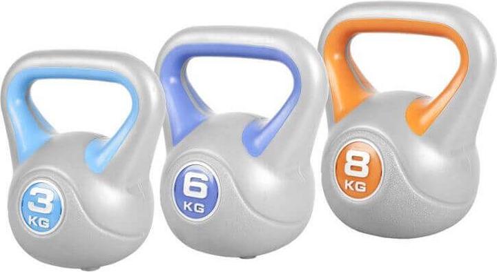 Image du produit Gorilla Sports Stylish Kettlebellset (1 x 6 kg, 1 x 8 kg)