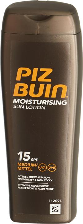 Actual product image Piz Buin In moisturising (Sun lotion, SPF 15, 200 ml)