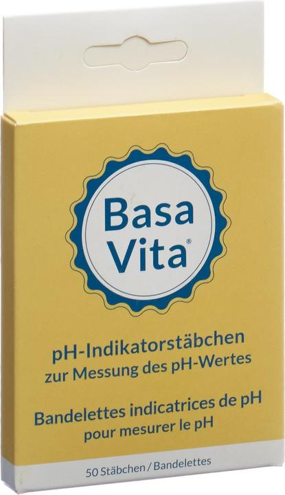 Basa Vita Ph-Indikatorstäbchen (50 x)