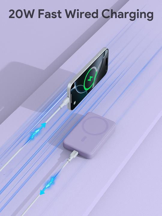 Actual product image Aukey Mag Fusion (10000 mAh, 20 W, 20 Wh)