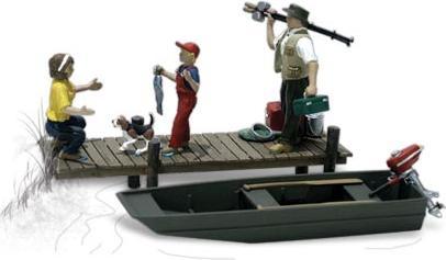 Immagine prodotto Bachmann Trains H0 La famiglia va a pesca