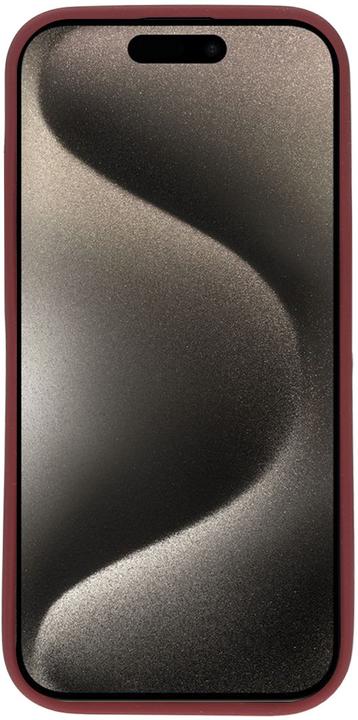 Immagine prodotto Mobiparts Silicone Cover Apple iPhone 15 Pro Plum Red (Apple iPhone 15 Pro)
