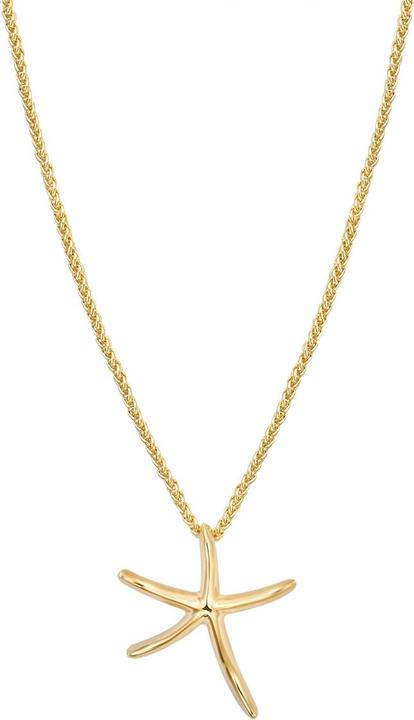 Lulu & Jane Seestern Metall-Legierung gelbgold 45,0 cm Basiskette + 6,0 cm Verlängerung - 33028 (Metall-Legierung)