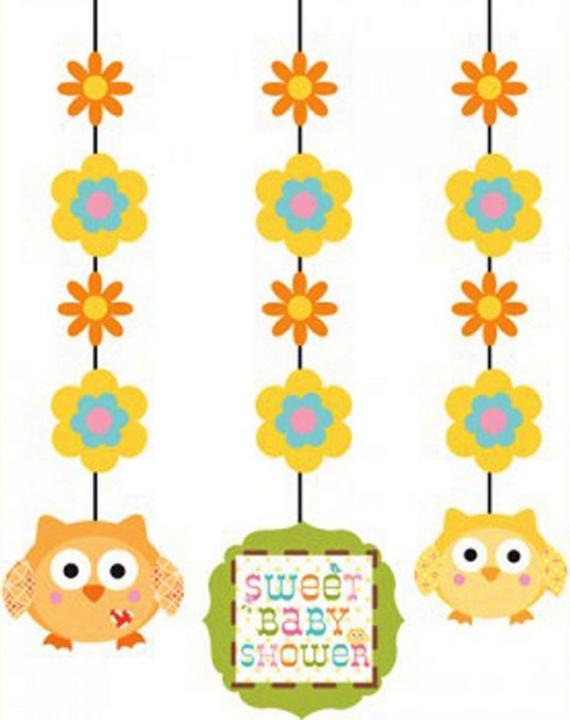 Produktbild Creative Converting Dekoration Baby Shower 3Erpack