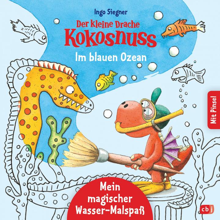 Produktbild Der kleine Drache Kokosnuss – Mein magischer Wasser-Malspass - Im blauen Ozean
