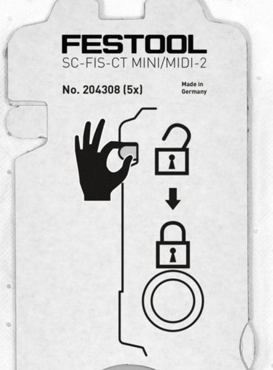 Produktbild Festool Selfclean Filtersack SC-FIS-CT MINI/MIDI-2/5/CT15