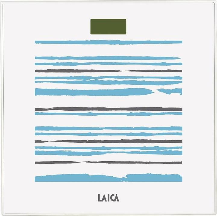Immagine prodotto Laica PS1074W bilance pesapersone Quadrato Multicolore Bilancia pesapersone elettronica (150 kg)