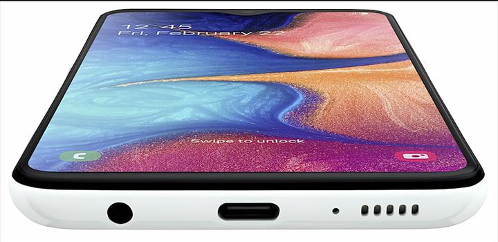 Immagine prodotto Samsung Galaxy A20e EU (32 GB, Bianco, 5.80", Doppia SIM + SD, 13 Mpx, 4G)