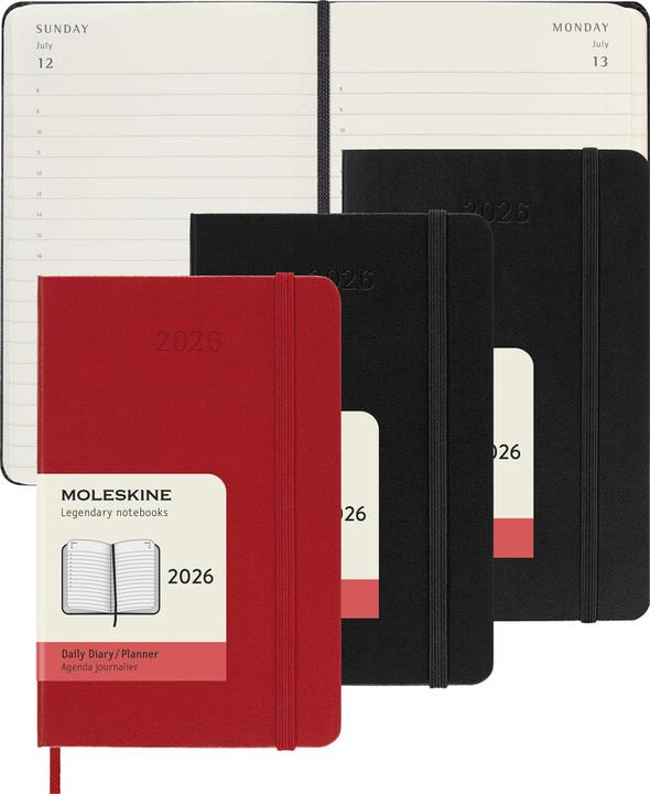 Actual product image Moleskine Daily calendar (A6, Pocket, English)