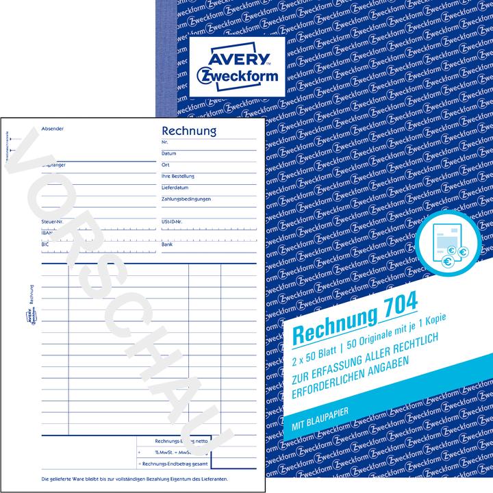 Produktbild Olympia Rechnung (50 x)
