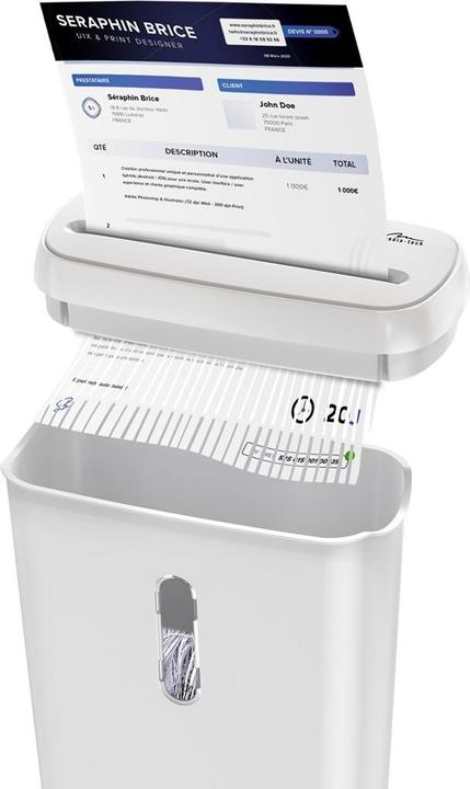 Immagine prodotto Media-Tech Trituratore Bianco Mt223 (Taglio striscia)