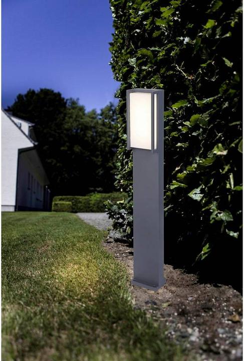 Actual product image Lutec LED outdoor floor lamp Qubo (1100 lm, IP54)