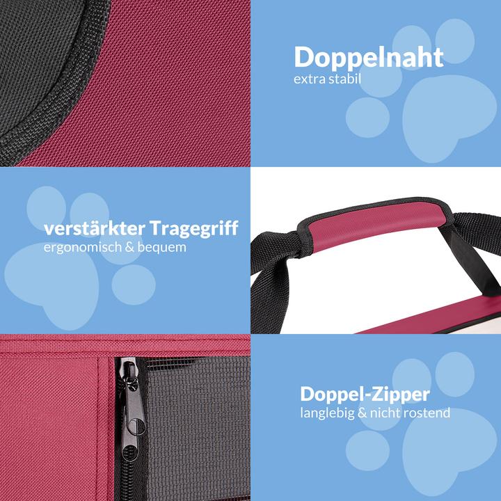 Produktbild Cadoca Hundetransportbox (Hund, Reflektoren)