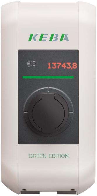 Actual product image Keba 121919 KC-P30-ES240022-E0R-GE WallC box (Type 2, 22 kW)