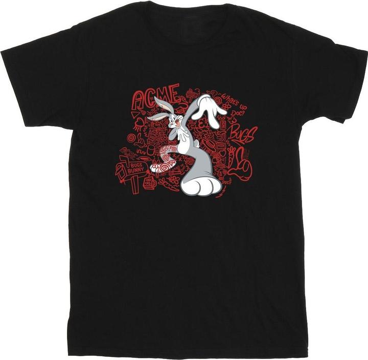 Immagine prodotto Looney Tunes ACME Doodles Bugs Bunny Maglietta Uomo (L)