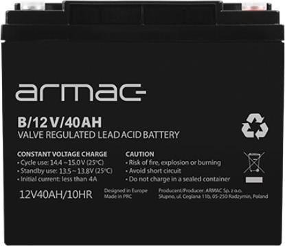 Immagine prodotto Armac Batteria UPS - Blysyre - 40 Ah