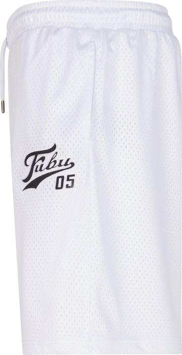 Actual product image Fubu FM242-005-2 Varsity Mesh Shorts - 159563 (L)