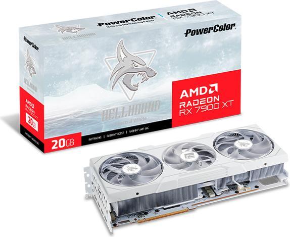 Actual product image Powercolor RX 7900XT Hellhound Spectral White (20 GB)