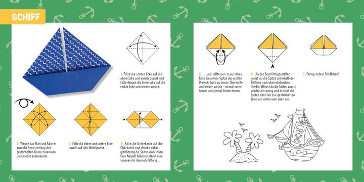Produktbild 88 x Origami Kids – Wilde Piraten