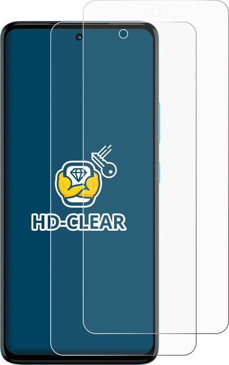 Productafbeelding BROTECT Schermbeschermer Clear (2 Stuk, Motorola Moto G72)