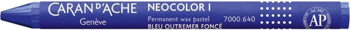 Actual product image Caran d'Ache Neocolor I (Dark ultramarine blue, 1 x)