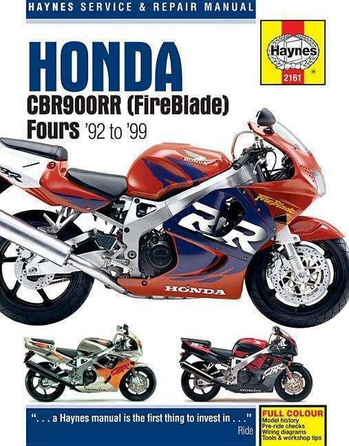 Image du produit Honda CBR900RR FireBlade (92 - 99) Haynes Repair Manual (Anglais, Haynes Publishing, 2014)