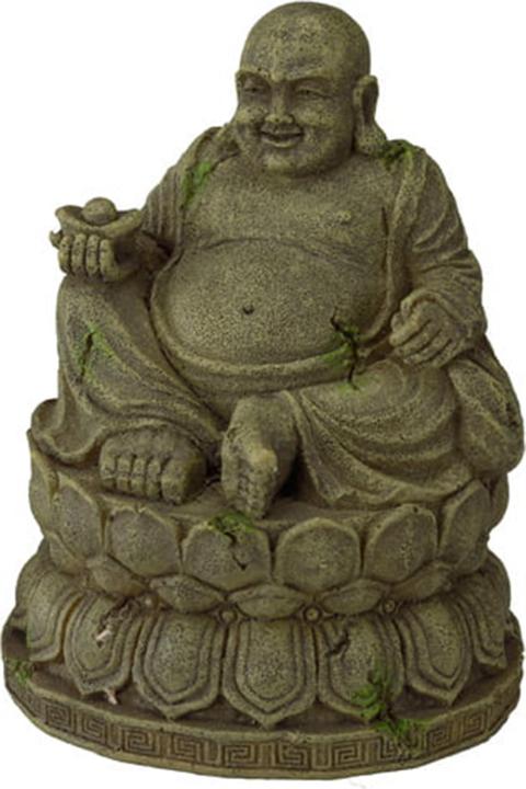 Europet Aquariumdekoration Buddha sitzend - Grösse M ca.9.5x9.5x12.5cm (Dekoration, sonstige Gegenstände)