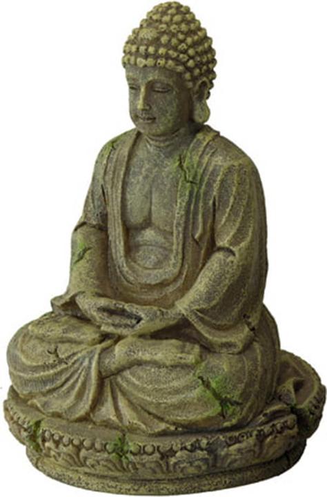 Actual product image Europet Aquarium Decoration Decor Bayon Buddha 2, 9.3x8x12cm (Embellishment, other items)