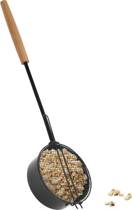 Produktbild Casativo Popcorn-Topf, Outdoorpfanne mit extralangem Stiel