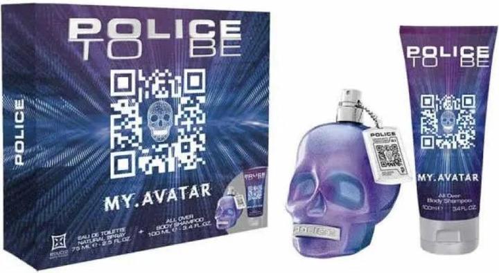 Police To Be My Avatar Eau De Toilette Spray 75ml Set 2 Stück (Manicure set)