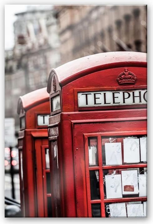 Image du produit Trenddeko Cabine téléphonique britannique (130 x 200 cm)