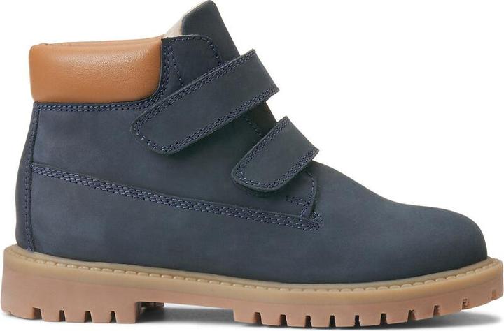 Immagine prodotto La Redoute Collections Stivali in pelle foderati con chiusura a velcro (30)