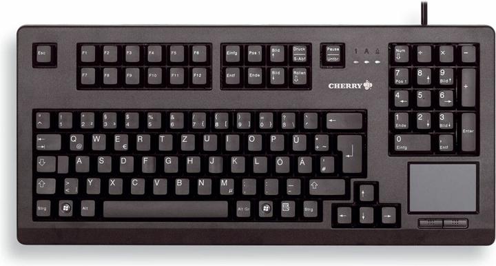Produktbild CHERRY Mechanical keyboard w/ touchpad USB EU (US, Kabelgebunden)