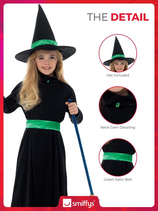 Actual product image Smiffys Wicked Witch Costume (L)