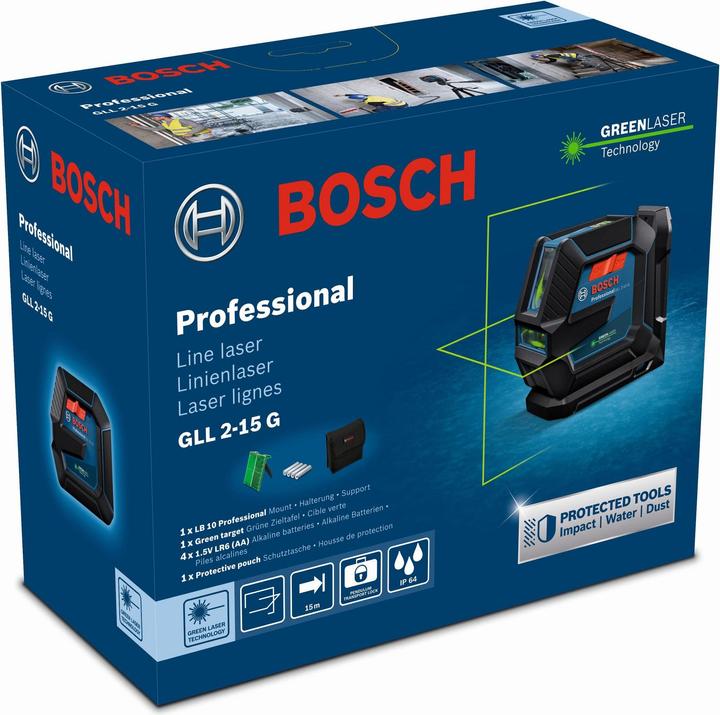 Actual product image Bosch Professional GLL 2-15 G