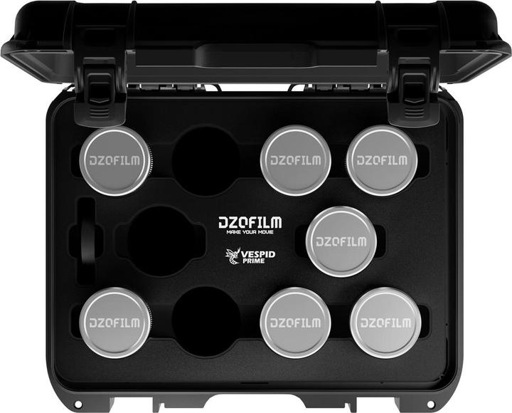 Actual product image Dzofilm Vespid Retro 7-Lens Kit (16/25/35/50/75/100/125) (L-Mount, full size)