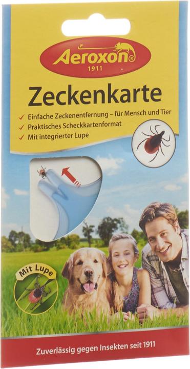 Aeroxon Zeckenkarte