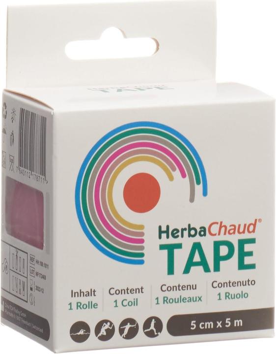 Produktbild HerbaChaud Tape 5cmx5m pink (5 m)