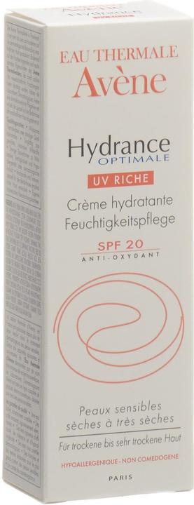 Actual product image Avène Hydrance Optimal Cream UV rich (40 ml)