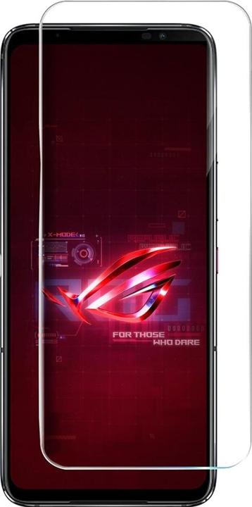 Produktbild Screenguard Asus ROG Phone 6 Panzerglas Schutzfolie Case Friendly Design (1 Stück, Asus ROG Phone 6)