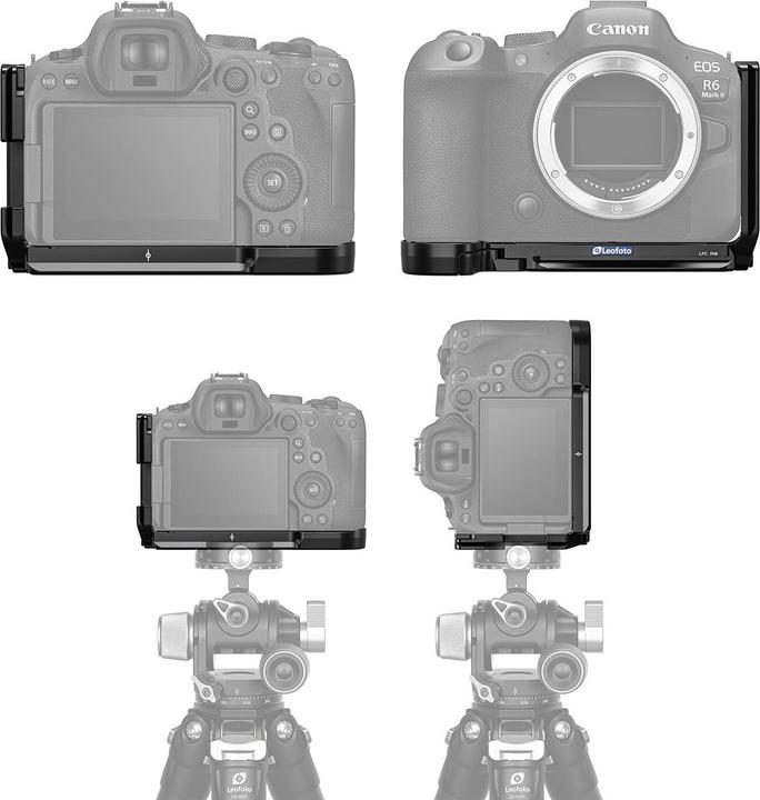 Immagine prodotto Leofoto Staffa a L per EOS R6 Mark II LPC-R6II (L-rotaia)