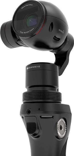 Actual product image DJI Osmo X3 4K UHD Gimbal & Camera Kit + Microphone (25p, Wi-Fi)