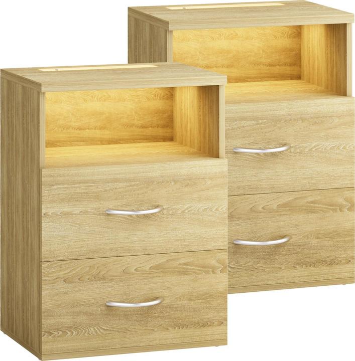 Immagine prodotto Casaria Comodino (39 x 28 x 54 cm)