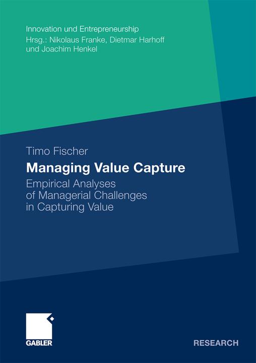 Produktbild Managing Value Capture (Timo Fischer, 2011)