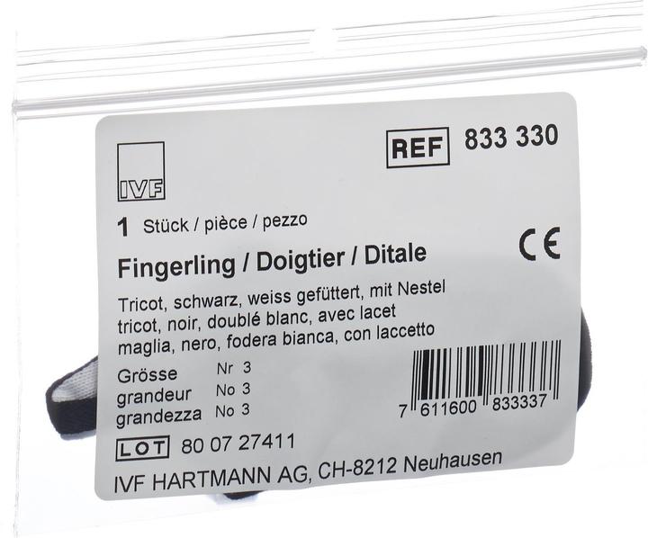 Immagine prodotto IVF Hartmann Fingerling Tricot taglia 3 nero (3)