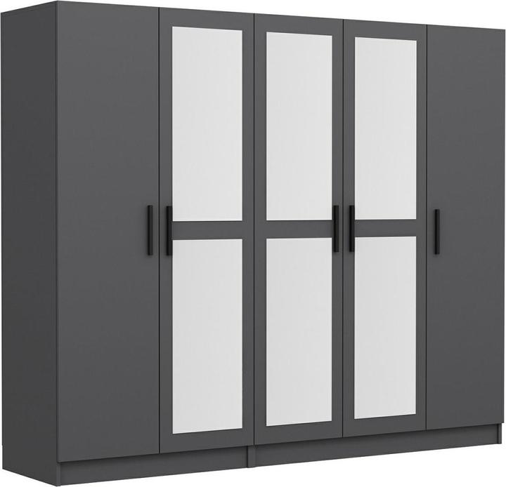 Anthracite matt, Charcoal, Reflectors