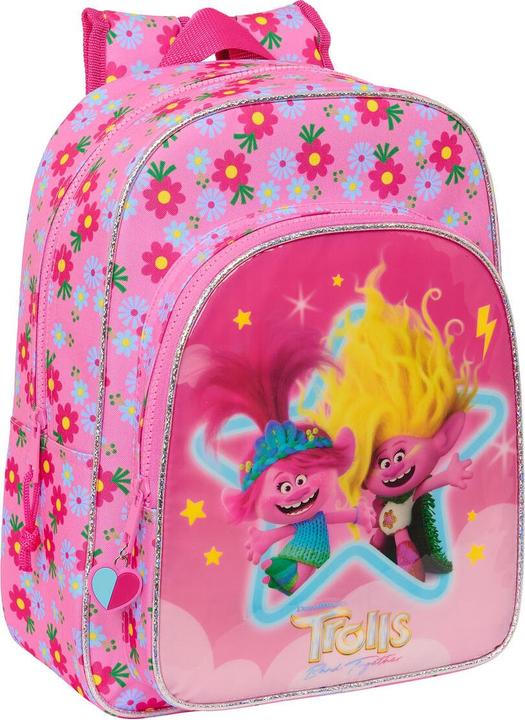 Produktbild Ravensburger Kinderrucksack Trolls Rosa 26 x 34 x 11 cm