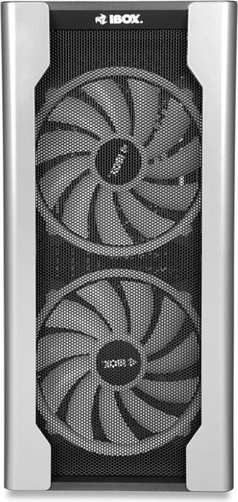 Actual product image iBox Enclosure I-Box Chiron Zh68 Gaming (Mini-ITX, mATX, ATX)