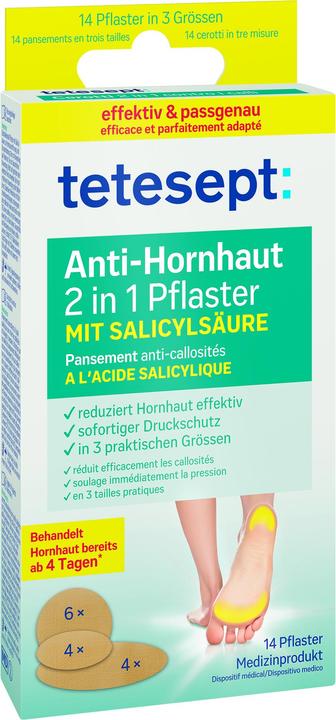 Actual product image Tetesept Anti callus plaster (Foot plasters)
